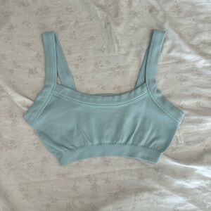 Urban Outfitters Sky Blue Ribbed Top